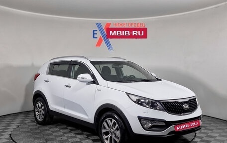 KIA Sportage III, 2014 год, 1 169 000 рублей, 2 фотография