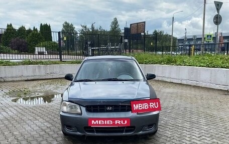 Hyundai Accent II, 2002 год, 195 000 рублей, 3 фотография