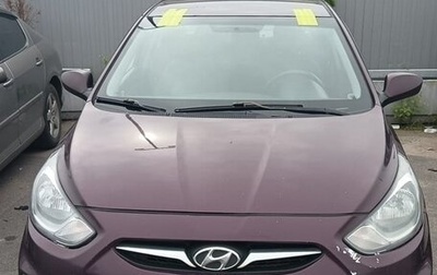 Hyundai Solaris II рестайлинг, 2011 год, 600 000 рублей, 1 фотография