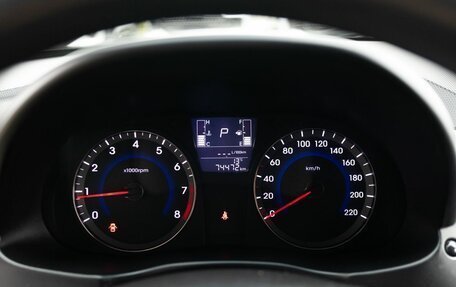 Hyundai Solaris II рестайлинг, 2014 год, 1 075 000 рублей, 13 фотография