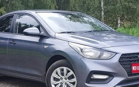 Hyundai Solaris II рестайлинг, 2018 год, 970 000 рублей, 1 фотография