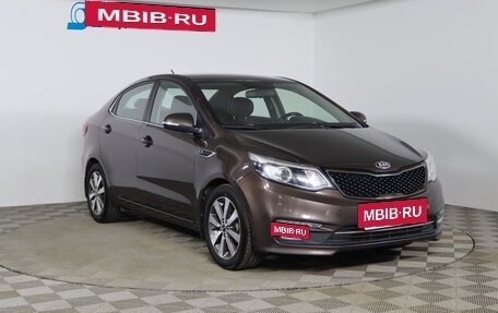 KIA Rio III рестайлинг, 2017 год, 1 189 990 рублей, 3 фотография