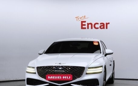 Genesis G80, 2022 год, 4 143 808 рублей, 3 фотография