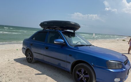 Hyundai Accent II, 2003 год, 400 000 рублей, 21 фотография