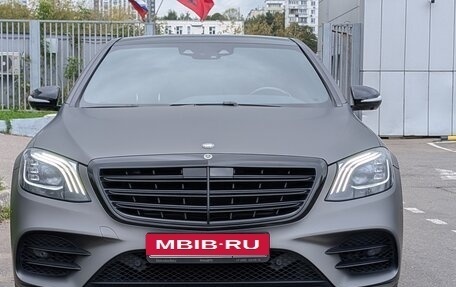 Mercedes-Benz S-Класс, 2018 год, 6 380 000 рублей, 2 фотография