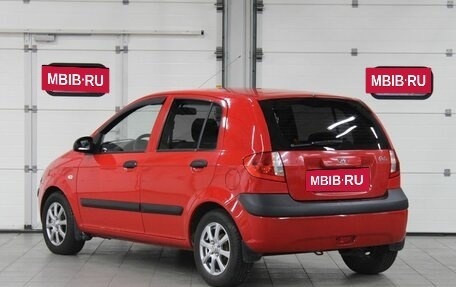 Hyundai Getz I рестайлинг, 2008 год, 597 000 рублей, 7 фотография