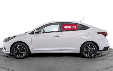 Hyundai Solaris II рестайлинг, 2021 год, 1 660 000 рублей, 8 фотография