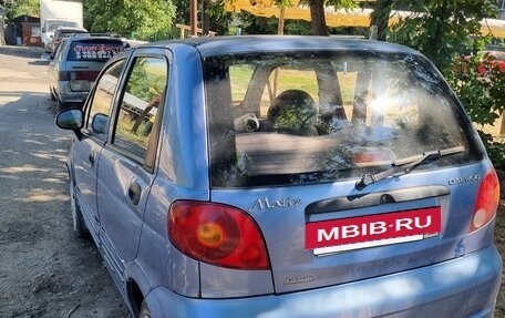 Daewoo Matiz I, 2006 год, 260 000 рублей, 5 фотография