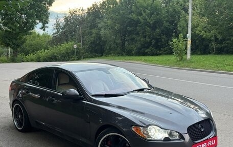 Jaguar XF I рестайлинг, 2009 год, 1 000 000 рублей, 2 фотография