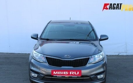 KIA Rio III рестайлинг, 2016 год, 975 000 рублей, 3 фотография
