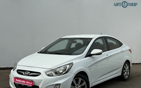 Hyundai Solaris II рестайлинг, 2012 год, 765 000 рублей, 1 фотография