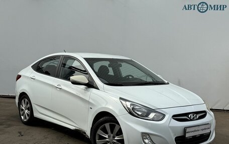 Hyundai Solaris II рестайлинг, 2012 год, 765 000 рублей, 3 фотография