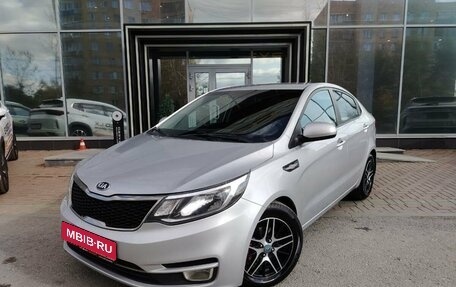 KIA Rio III рестайлинг, 2016 год, 1 050 000 рублей, 1 фотография