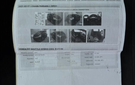 Honda Fit Shuttle I рестайлинг, 2014 год, 790 000 рублей, 18 фотография