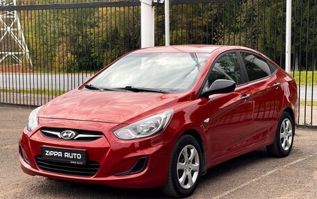 Hyundai Solaris II рестайлинг, 2011 год, 629 000 рублей, 3 фотография