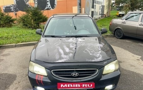 Hyundai Accent II, 2008 год, 450 000 рублей, 1 фотография