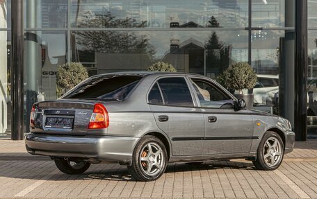 Hyundai Accent II, 2004 год, 465 000 рублей, 6 фотография
