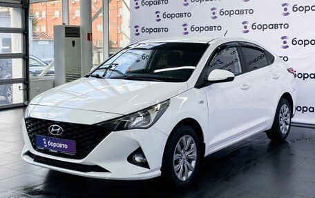 Hyundai Solaris II рестайлинг, 2021 год, 1 570 000 рублей, 2 фотография