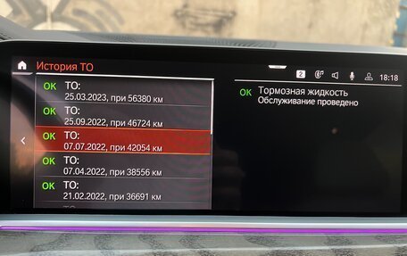 BMW X7, 2019 год, 8 150 000 рублей, 21 фотография
