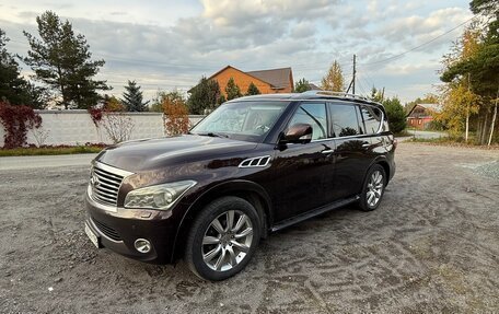 Infiniti QX56, 2013 год, 2 084 000 рублей, 3 фотография