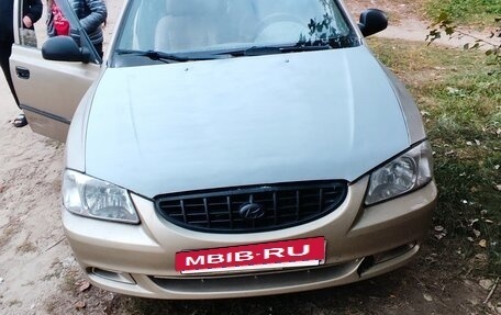 Hyundai Accent II, 2005 год, 26 фотография