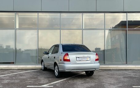 Hyundai Accent II, 2001 год, 369 000 рублей, 5 фотография
