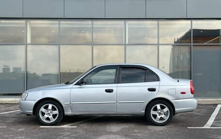 Hyundai Accent II, 2001 год, 369 000 рублей, 6 фотография