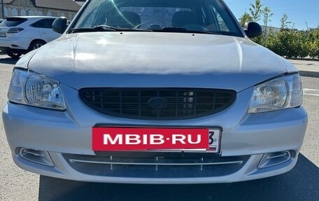 Hyundai Accent II, 2004 год, 320 000 рублей, 7 фотография