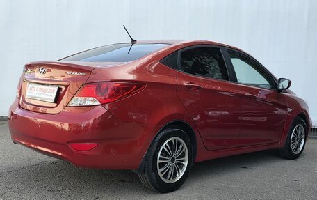 Hyundai Solaris II рестайлинг, 2012 год, 825 000 рублей, 5 фотография