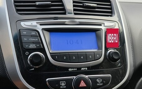 Hyundai Solaris II рестайлинг, 2012 год, 825 000 рублей, 13 фотография
