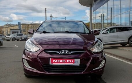 Hyundai Solaris II рестайлинг, 2013 год, 668 000 рублей, 13 фотография