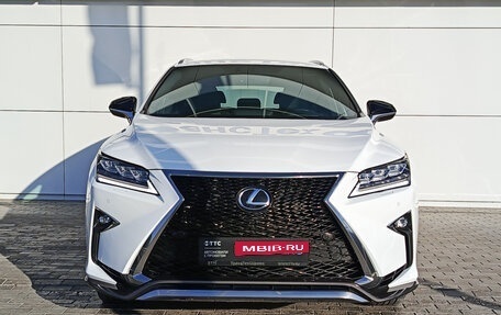 Lexus RX IV рестайлинг, 2016 год, 3 590 000 рублей, 2 фотография