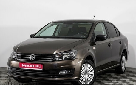 Volkswagen Polo VI (EU Market), 2017 год, 979 000 рублей, 1 фотография