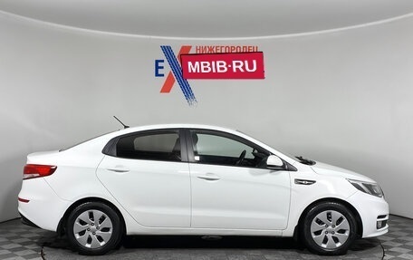 KIA Rio III рестайлинг, 2016 год, 819 000 рублей, 3 фотография