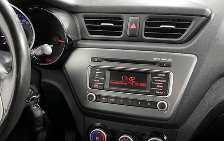 KIA Rio III рестайлинг, 2016 год, 819 000 рублей, 16 фотография