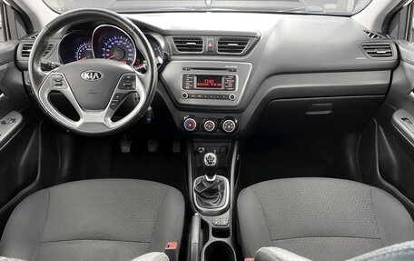 KIA Rio III рестайлинг, 2016 год, 819 000 рублей, 15 фотография