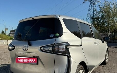 Toyota Sienta II, 2019 год, 1 680 000 рублей, 11 фотография
