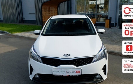 KIA Rio IV, 2021 год, 1 602 168 рублей, 3 фотография