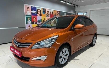 Hyundai Solaris II рестайлинг, 2015 год, 1 029 000 рублей, 1 фотография