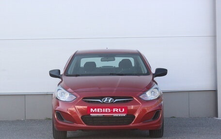 Hyundai Solaris II рестайлинг, 2011 год, 697 000 рублей, 3 фотография