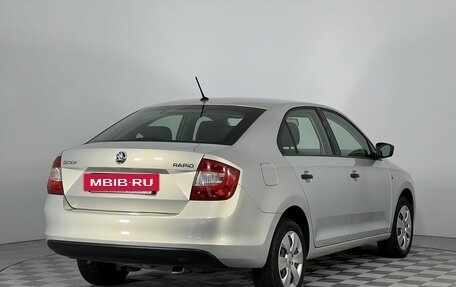 Skoda Rapid I, 2016 год, 1 270 000 рублей, 5 фотография