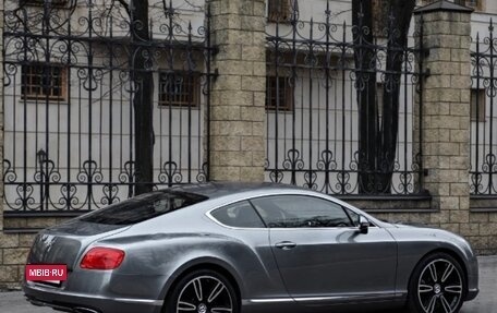 Bentley Continental GT II рестайлинг, 2012 год, 4 600 000 рублей, 17 фотография