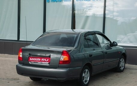 Hyundai Accent II, 2007 год, 425 000 рублей, 5 фотография