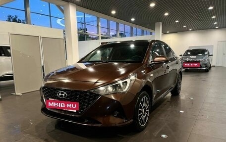 Hyundai Solaris II рестайлинг, 2021 год, 1 645 000 рублей, 7 фотография