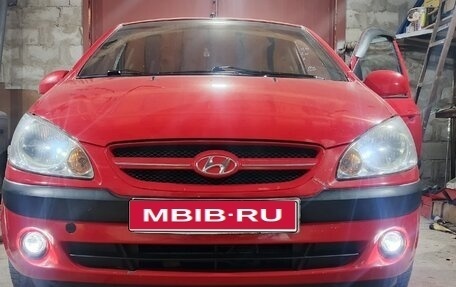 Hyundai Getz I рестайлинг, 2008 год, 485 500 рублей, 1 фотография