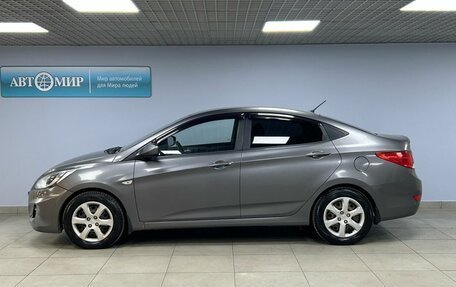 Hyundai Solaris II рестайлинг, 2011 год, 863 000 рублей, 4 фотография