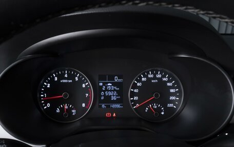 KIA Rio IV, 2017 год, 1 274 000 рублей, 21 фотография