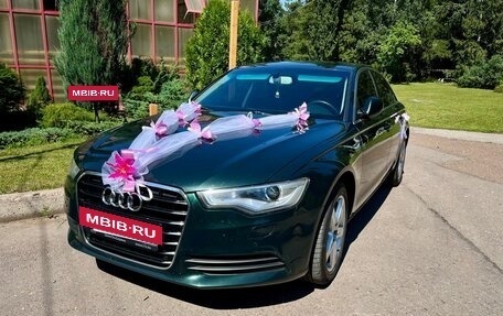 Audi A6, 2013 год, 1 500 000 рублей, 40 фотография