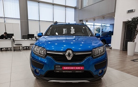 Renault Sandero II рестайлинг, 2016 год, 852 000 рублей, 2 фотография