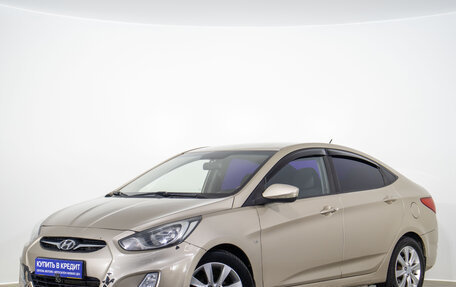 Hyundai Solaris II рестайлинг, 2011 год, 749 000 рублей, 3 фотография